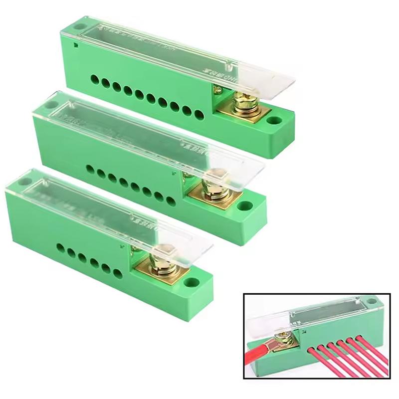 Unipolar Splitter Junction Box 1 In 4/6/10/12 Out Retardant Metering Cabinet Wire Terminal Block Retardant Flame Retar Parts