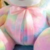 Plush teddy bear doll new color big bear throw pillow girls bed sleeping doll Valentine's Day gift