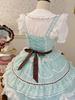White Sugar Girl Original Lolita Summer Knit Strap Dress