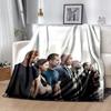 1pc Blanket Fast and Furious Print Design, Lightweight Blanket for Sofa, Bed- Soft &Warm, Gift for All Seasons like Christmas, Halloween