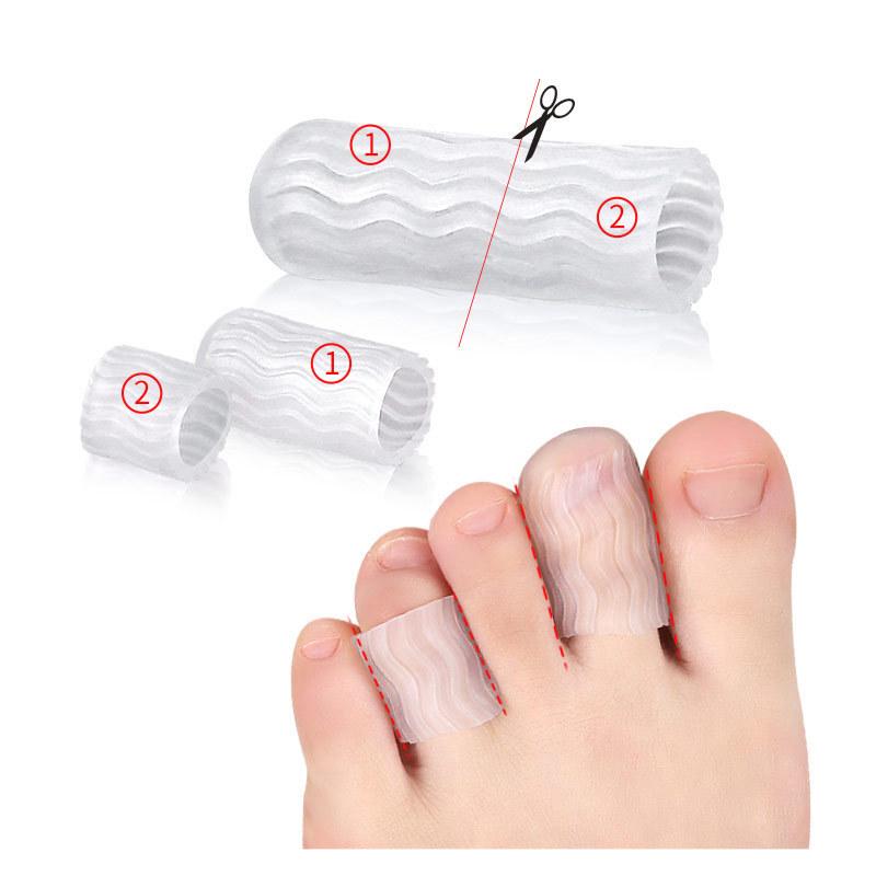 Finger Toe Friction Discomfort Sports Protective Cover Overlap Separation Orthopedic Toe Cocoon Anti-wear Cover