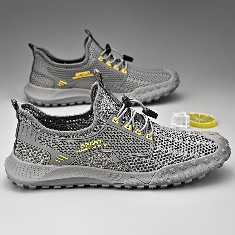 Fashion Breathable Mesh Men's Shoes Outdoor Lightweight Walking Sport Casual Shoes Comfort Soft Summer Men Sneakers Mocassins Loafers