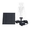 Solar Aquarium Wave Maker Easy Installation with 6 Nozzles Water Pump Filter Multifunctional Decorative Props for Outdoor Garden