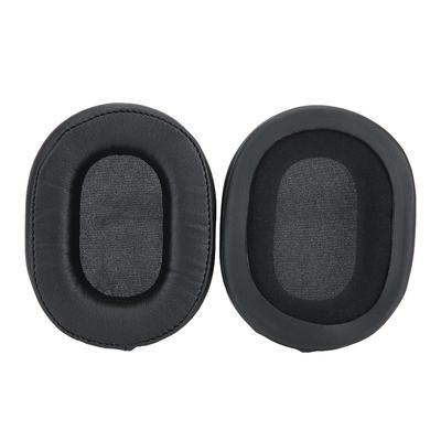 2Pcs Ear Pad Cushion Black Headphone Replacement Kit Fit for ATH MSR7 M20 M30 M50X M20 M40 M40X SX1