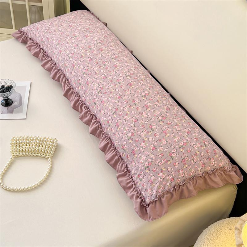 Nordic style double long pillowcase 1.5m couple double long pillowcase 1.8 pillow core inner cushion cover 1.2 pillowcase