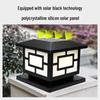 Huixiang LED Solar New Chinese Style Outdoor Pillar Light