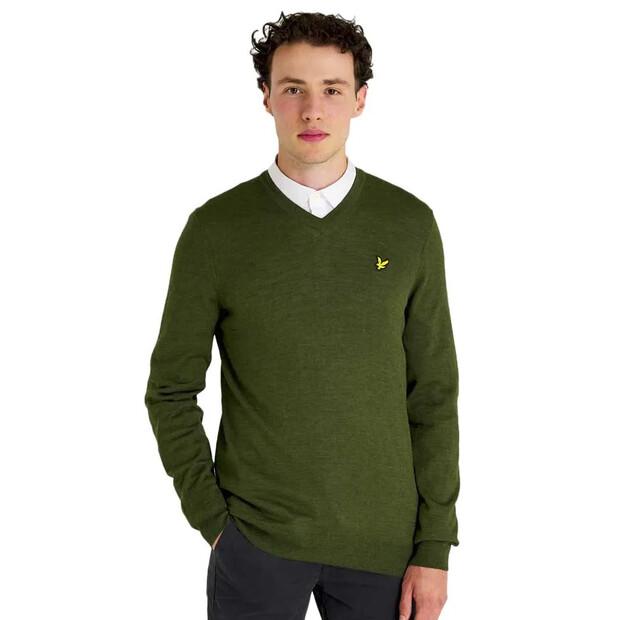 

Lyle & Scott Свитер с V-образным вырезом Tonal Eagle S