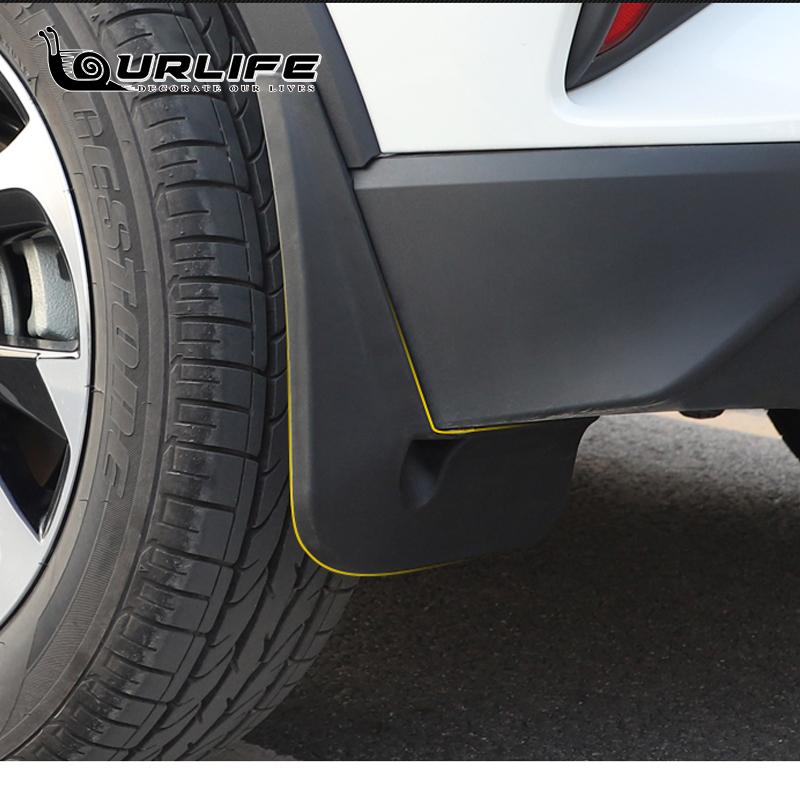 Car Mud Flaps Fit For Toyota C-HR CHR 2016 2017 2018 2019 2020 2021 2022 2023 ABS Mudguard Splash Guard Fender Accessories