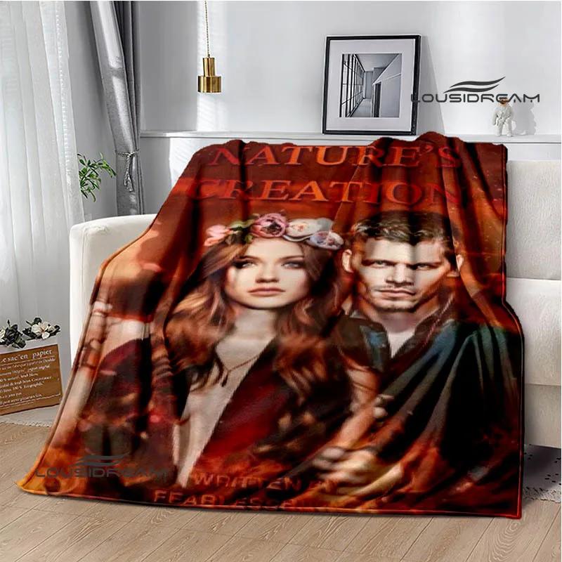 Die Originale Klaus Mikaelson bedruckte Decken Warme Flanelldecken Weiche und bequeme Bettwäsche Geburtstagsgeschenk