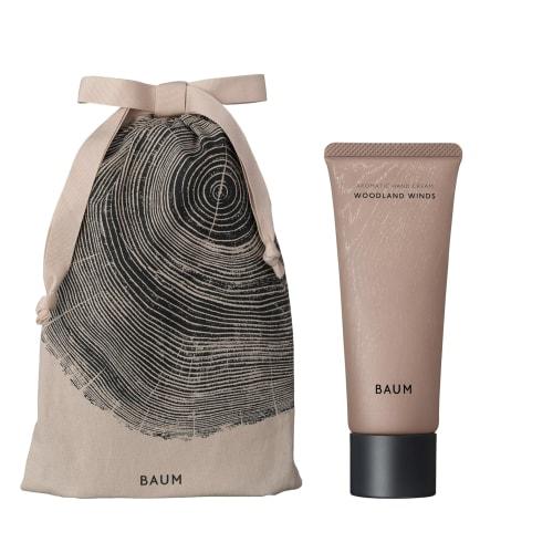 BAUM Aromatic Hand Cream n 1 Gift Set (75g + Gift Bag) | Hand Cream | WOODLAND WINDS Scent | 2025 Model | Hand Care, Moisturizing, Forest Bathing, Uni
