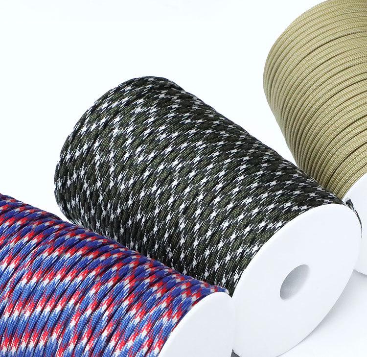 Yitu 100m Outdoor Seven-Core 4mm Paracord for Bracelets and Survival Gear