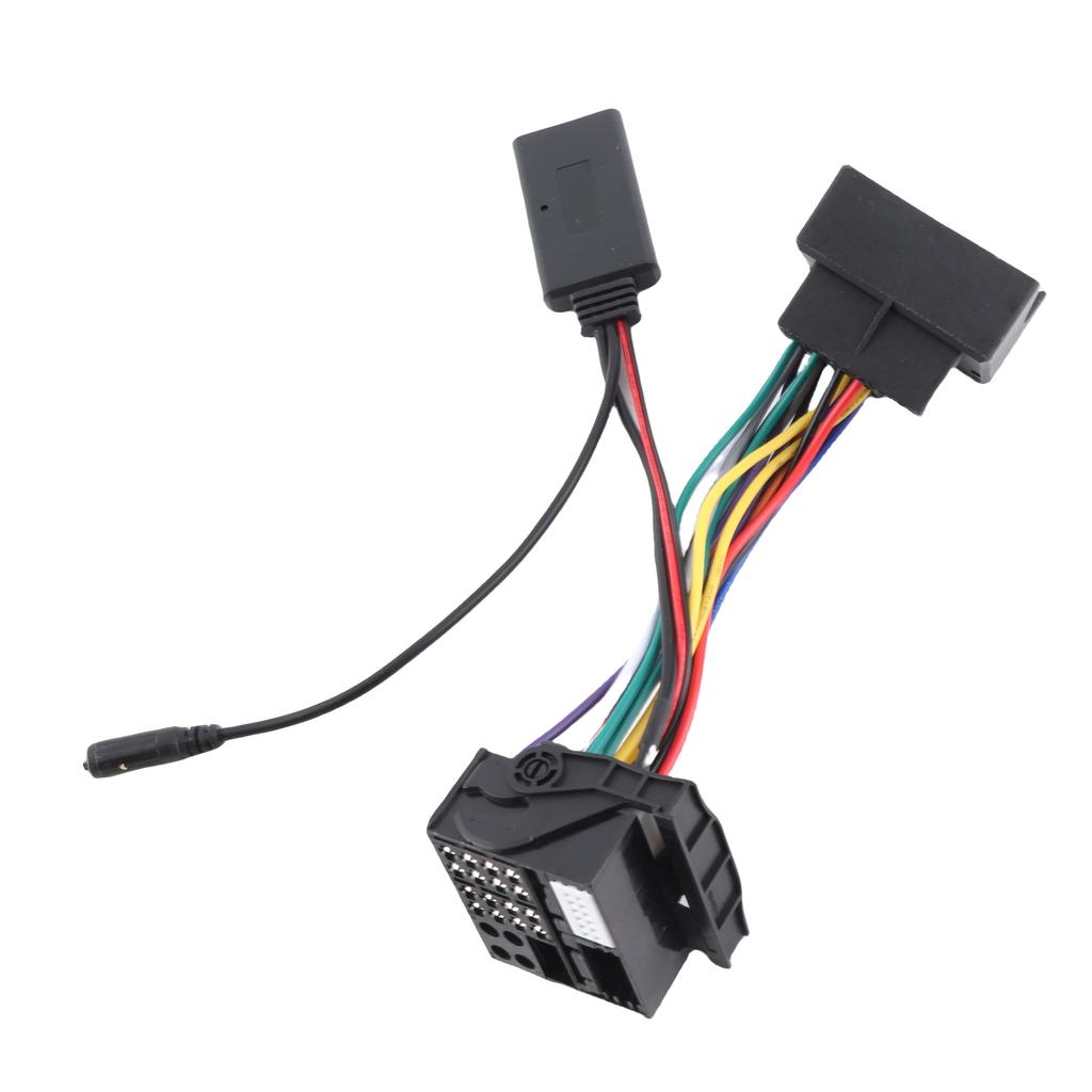 59.1in Bluetooth 5.0 AUX Cable Audio Adapter with Microphone Fit for E60 E63 E64 E65 E66 E87