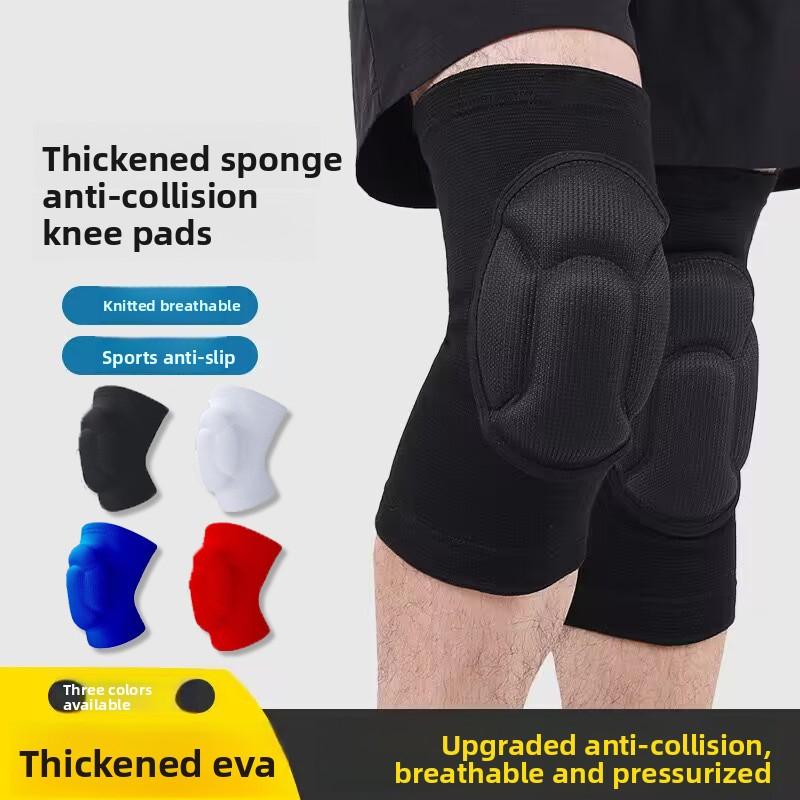 Sport Kniepolster EVA Schwamm Anti-Kollisions-Kniepolster Leggings Tanzen Knien Gartenarbeit Kniepolster Kniegelenk Stoßabsorption Leggings