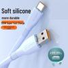 Bouncy 120W Super Fast Charging Type-C Silicone Cable for Huawei, OPPO, Honor 6A Flash Charge