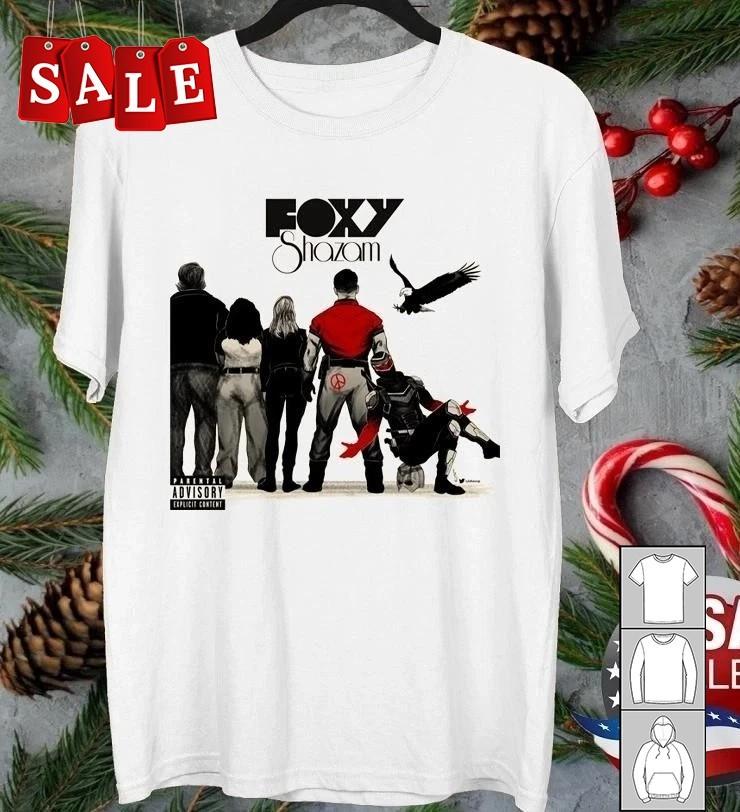 New Popular Foxy Shazam White Gift For Fans Unisex All Size Shirt LL436 Unisex T-Shirt XXXXL