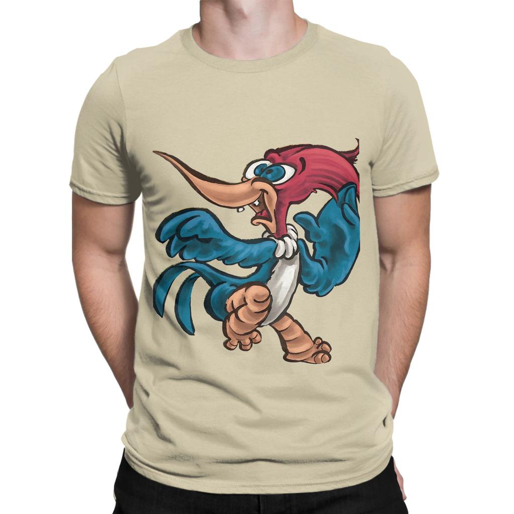 Holzig Neuheit 100 Baumwolle T-Shirt Woody Woodpecker Oberteile T-Shirts Für Unisex