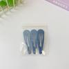 Children'S Gradual Change Of Color Simple Bb Clip Headgear Fashionable Girl One-Word Clip Side Clip Fixed Broken Hair Bangs Hairpin Card