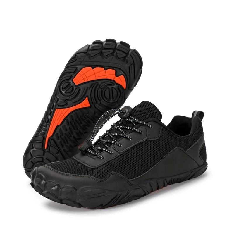 Oddychające buty trekkingowe z siateczki męskie damskie barefoot outdoorowe sneakersy antypoślizgowe trekkingowe kempingowe buty sportowe elastyczne buty do chodzenia