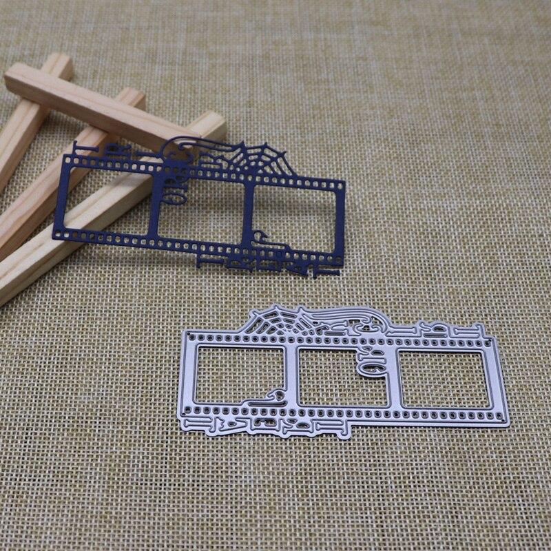 Halloween-Bastelarbeiten, Trick or Treat, Scrapbooking, Metall-Stanzformen, zum Selbermachen von Karten, Dekorationen, Basteln