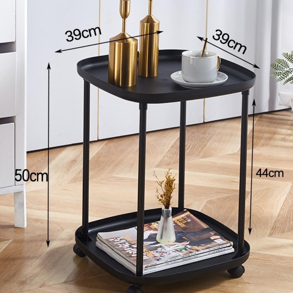 Nuovo Semplice Comodino Tavolino da Caffè Minimalista Moderno Comodini Colore Solido Mensole per Bagno Casa