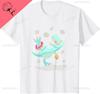Dinosaur Donut Dino Doughnut Birthday Kids Trex Tshirt Print Original Design Gifts T Shirts Y2k Harajuku Camiseta Hombre