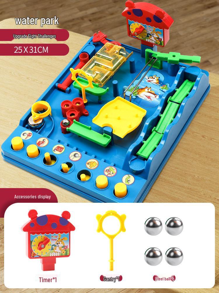 Jungle Adventure Marble Maze Toy for Kids 3-12