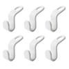 6pcs Cascading Connection Hooks Clothing Hanger Extending Clip Hanger Connecting Clip