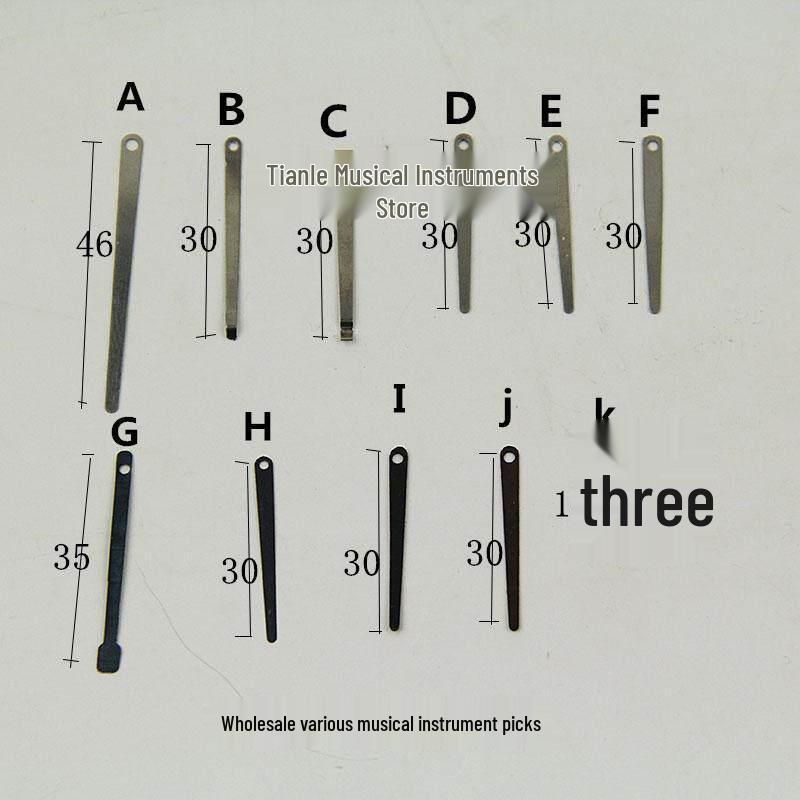 Spring Reed Specs for Baritone Sax, Clarinet, Flute, Bassoon, and Bass Clarinet Spring Screw 1 pc