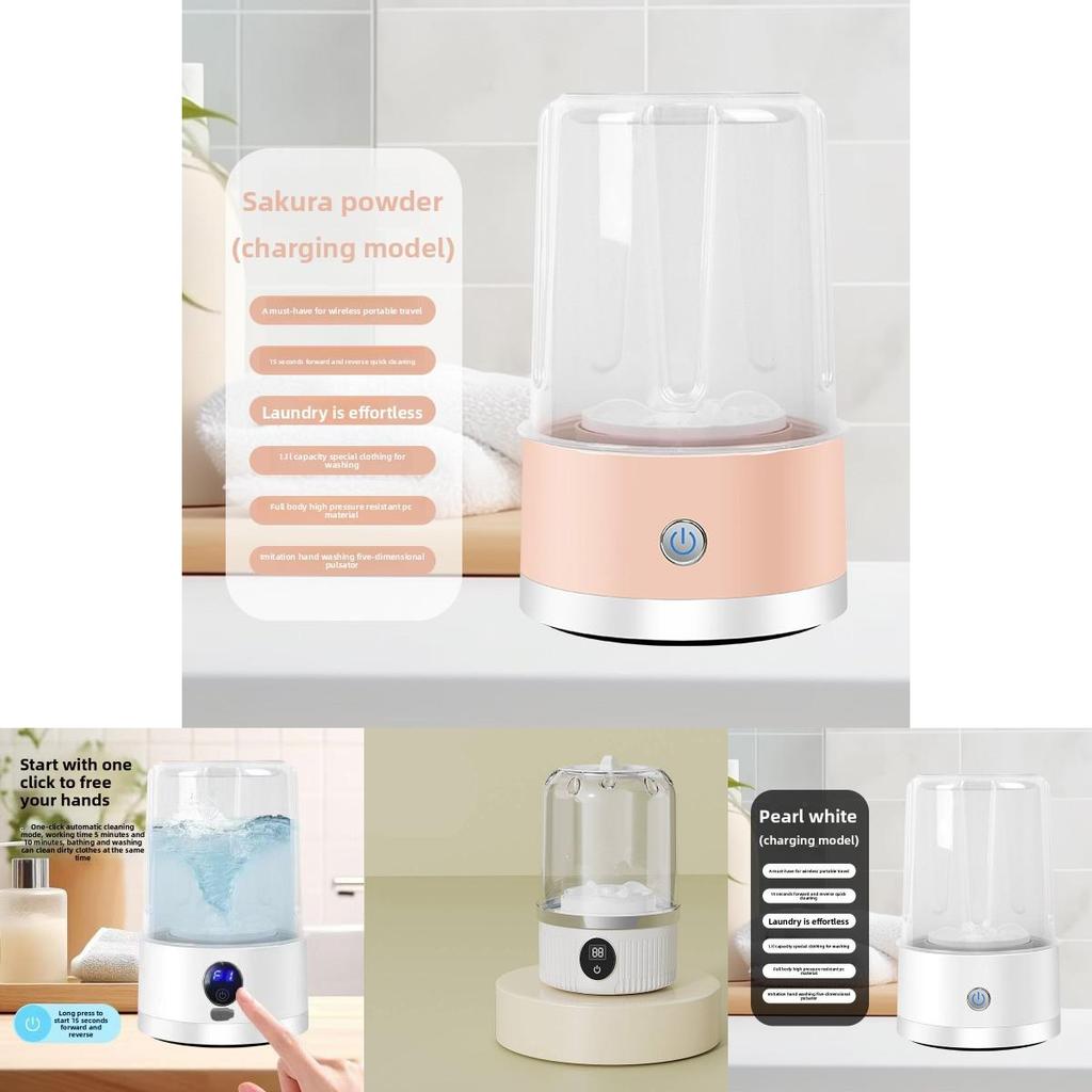 Mini Portable Washing Machine With Uv Sterilization For Baby Clothes And Underwear