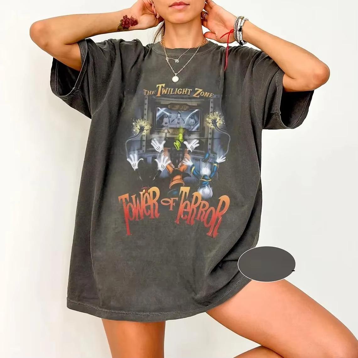 

Tower Of Terror Shirt Twilight Zone Shirt Rides Shirt Hollywood Studios Women and Unisex Shirt S