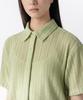 MUSINSA STANDARD WOMAN Women'S Relaxed Crochet Short Sleeve Shirt [Pale Green]