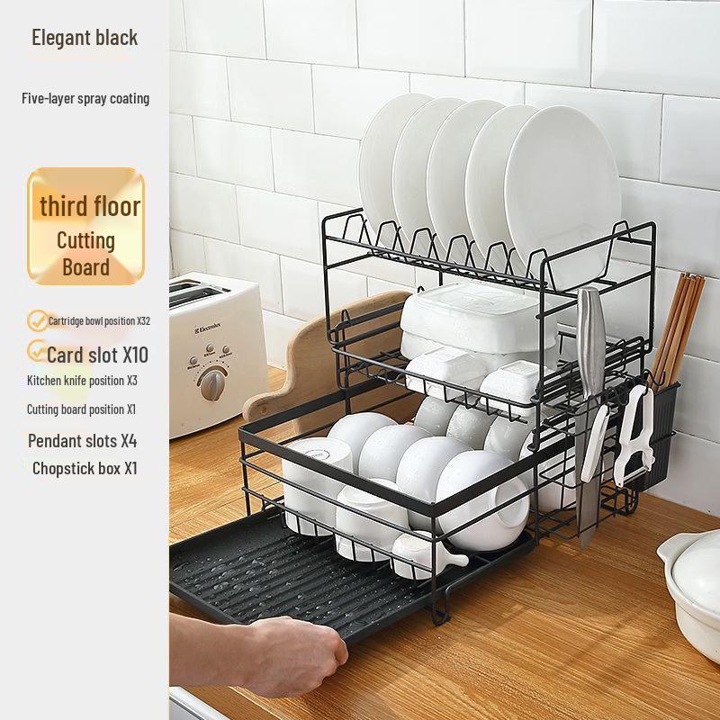 Cmaos 3-Tier Detachable Dish Drying Rack