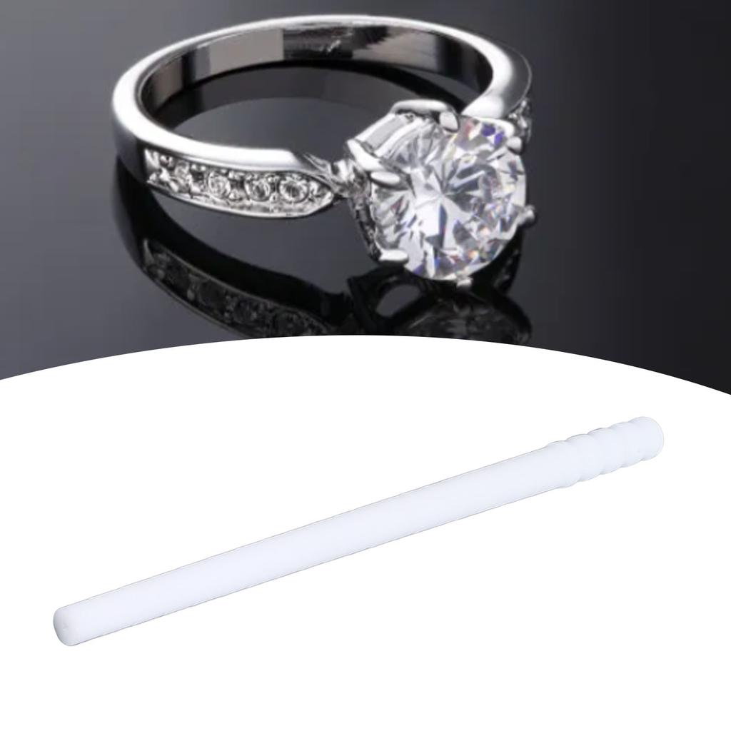 Sizing Mandrel Plastic Nylon 0.56 to 0.84in Diameter Knurled Handle Plastic   Stick for Jewelry Making Craft