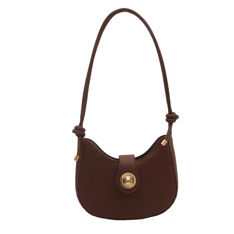 

Fashion underarm bag women s 2025 Korean version of the new simple casual dumpling bag niche design women s bag коричневый