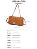 2026 Korean Coco Style Diamond Quilted Cowhide Shoulder & Crossbody Bag