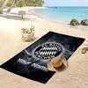 Asciugamano da Spiaggia Personalizzato Stampato Bayern Monaco Logo Calcio Supporto Nome Personalizzato Testo Asciugamano Assorbente Per Sport Viaggio Regalo Speciale