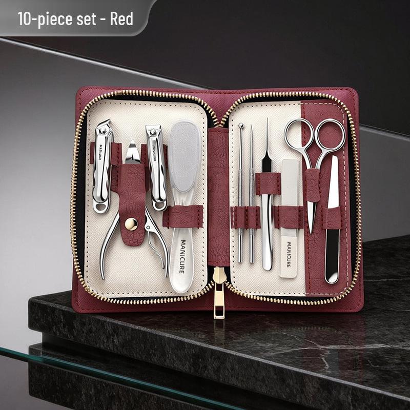 Portable Anti-Splash Nail Clipper & Manicure Set