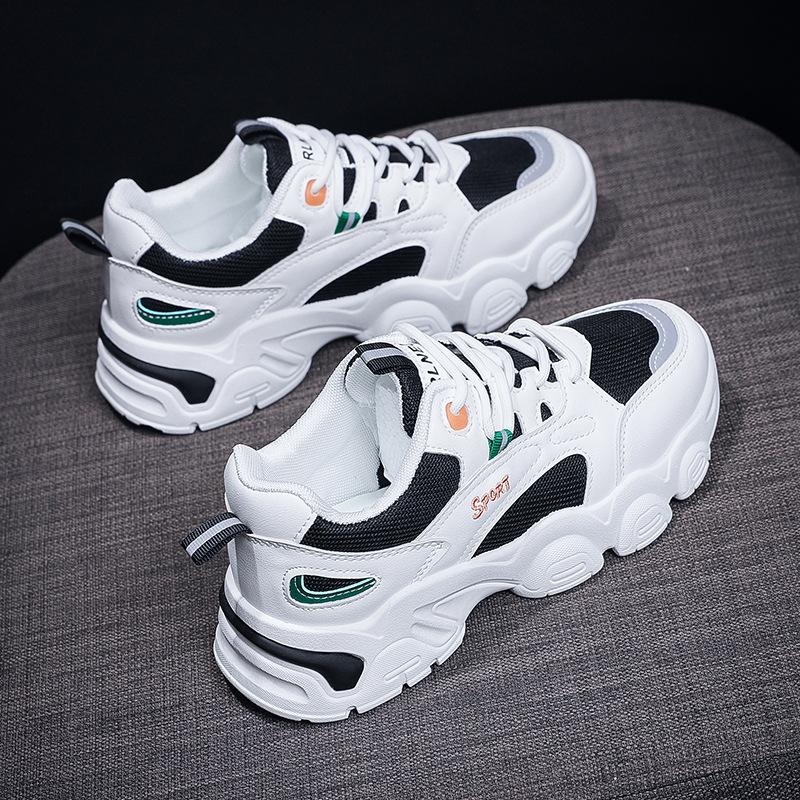 Summer New Sports Shoes Women's Breathable Versatile Casual Shoes Dad Shoes Low Top