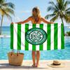 Asciugamano da Spiaggia Celtic FC Morbido Microfibra Asciugamano Estivo Asciugatura Rapida Assorbente per Spiaggia Piscina Viaggio