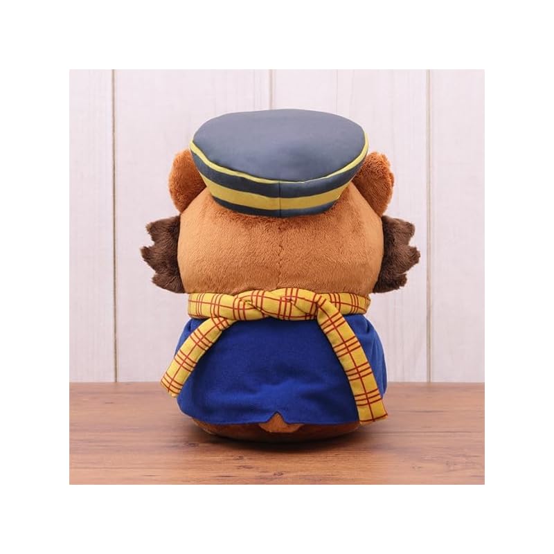 Ensky Golden Kamuy Animal Fourze Mascot (Large) 1. Sugimoto Saichi, Approx. 330 X 250 X 200mm, Cotton