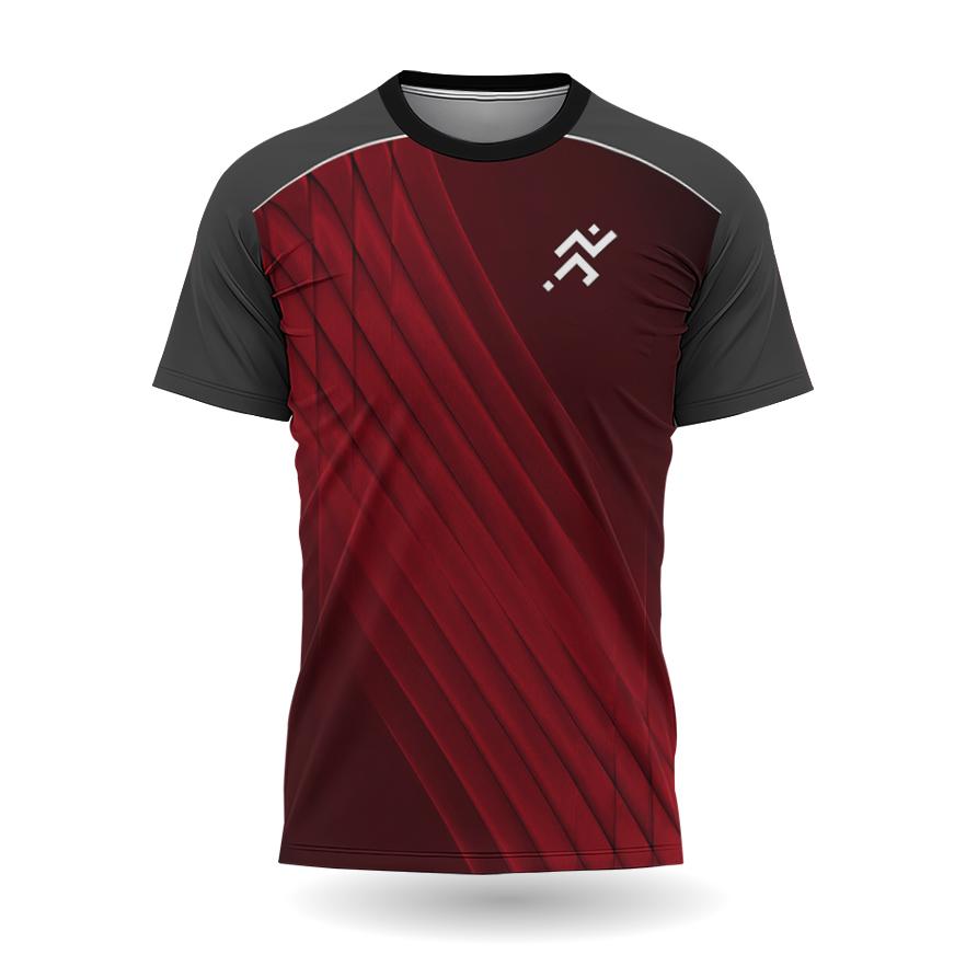 Tricou pentru bărbați Sport în aer liber Tricouri pentru alergare amuzant cu imprimeu în gradient, cu uscare rapidă, top cu mânecă scurtă, ocazional de vară, cu decolteu în formă de tricou.