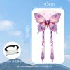 Butterfly Kite Toy, Butterfly Type, 100m Kite String Winder and Storage Bag Included, Long Tail, Easy To Fly, Large Single Line Kite, Suitable for
