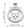 Munchkin – Cat necklace, personalized pendant with a photo | Art-Dog