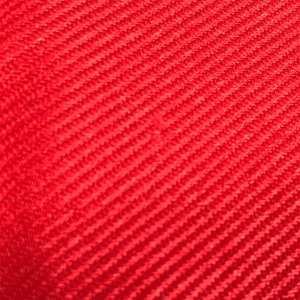 Louis Vuitton Monogram Large format Stole Fringe Scarf shawl wool / silk Red