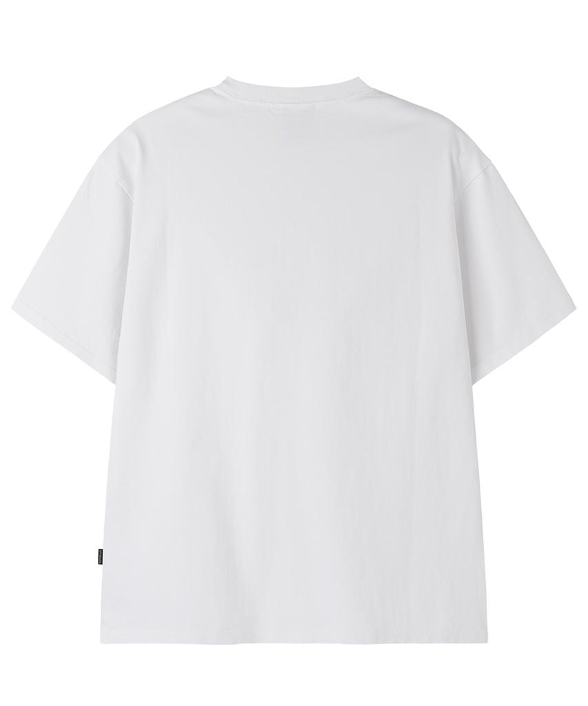 Opeunyadeu(Owai) Camo Star Patch Tee - White