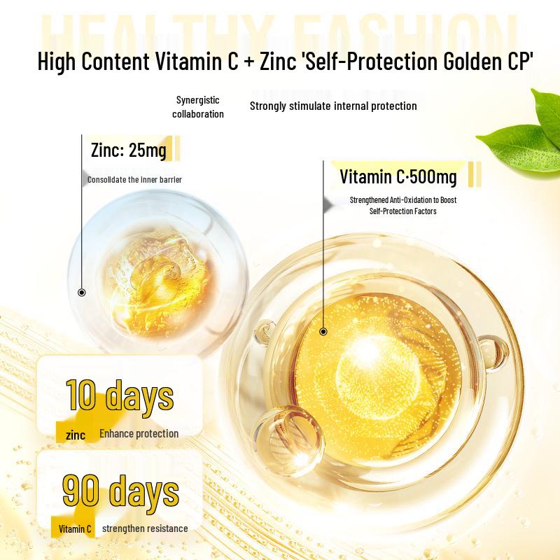 Swisse Daily Support Tablets: 60-Count with Vitamin C & Zinc for Adults