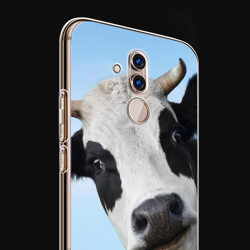 Söt djurko För Huawei Mate 40 30 20 20X 10 RS P Smart 2021 2020 Z S Pro Plus Lite 2019 Telefonskal