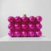 Wavy Pearl Clutch Purse Luxury For Women Evening Bag Wedding Party Acrylic Shoulder Crossbody Promotion Fashion Shell Hand Bags