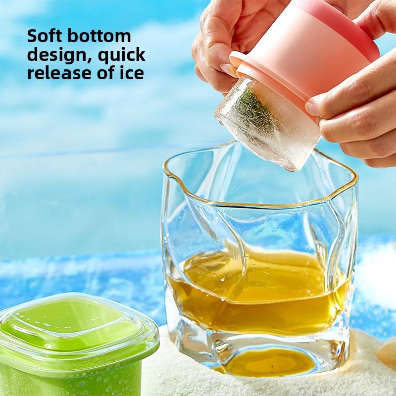 Food-grade Press-freeze Household Summer Refrigerator Ice Cube Tray