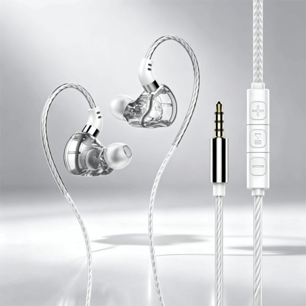 HiFi Wired Headphones Sport Noice Cancelling Earbuds Gamer Type C Wired Earphone Music